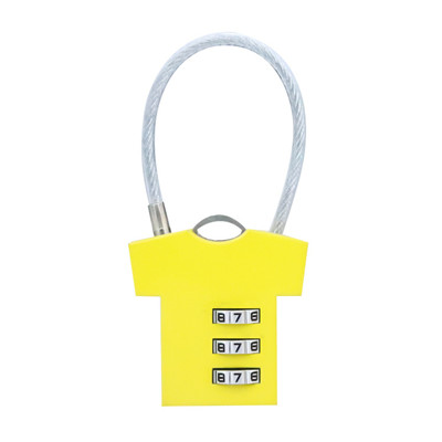 Wire rope creative multi-color mini password lock