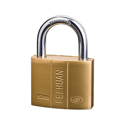 high quality active brass painted iron padlock (1)