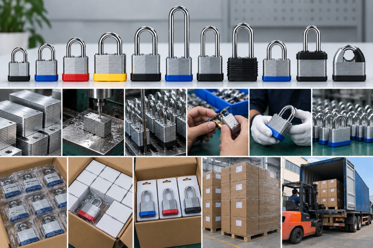 Laminated Steel Padlocks