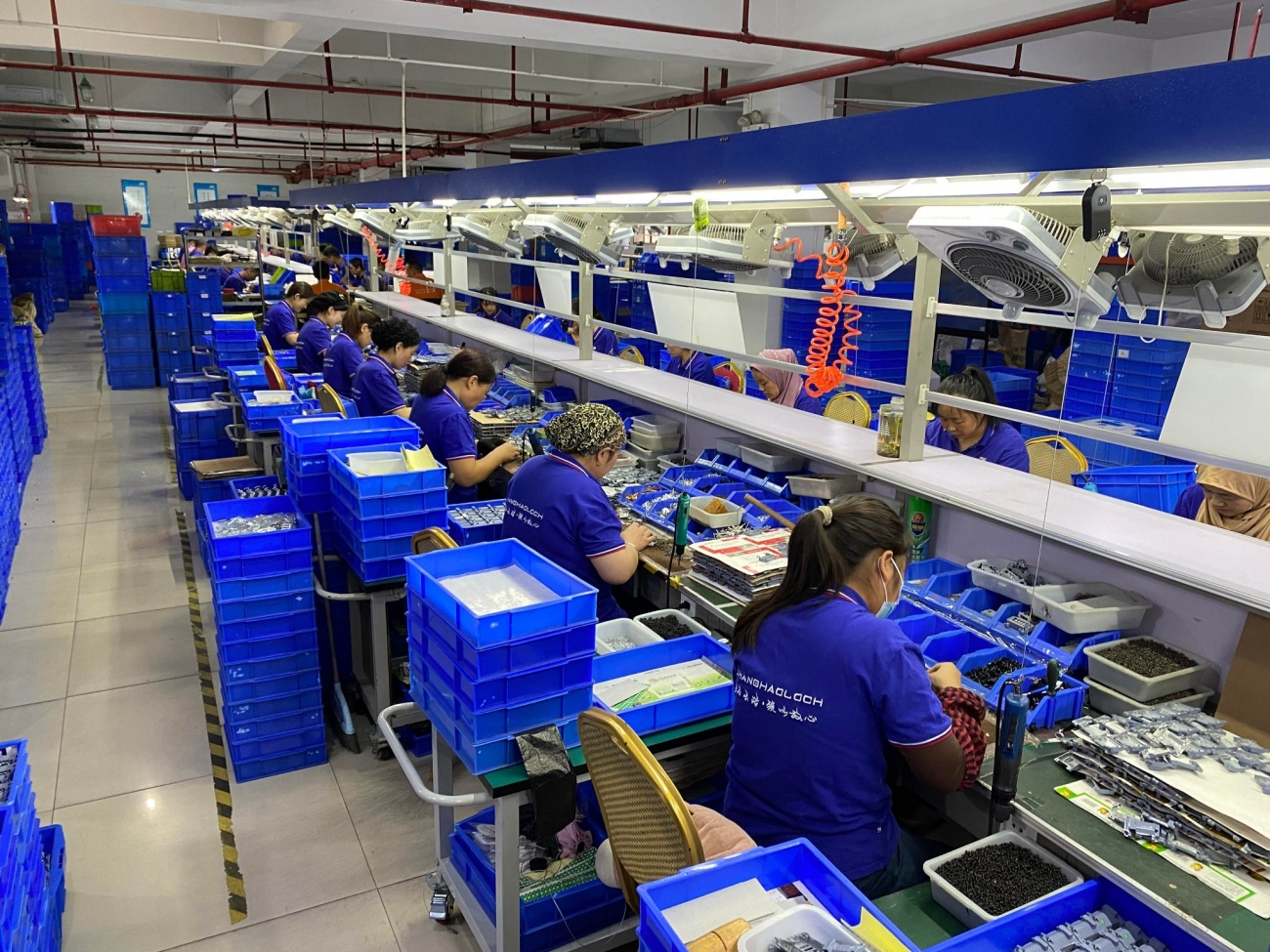 Padlock Final Assembly Line with Quality Checks
